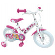 Bicicletta Barbie bianca 12" 