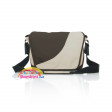 Borsa fasciatoio fashion sand-dark brown