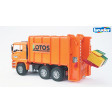 camion trasporto rifiuti arancio c.p.