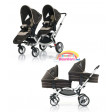 Gemellare Zoom Duo sand-dark brown
