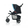 Passeggino moving light turchese/nero