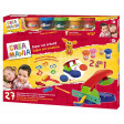 Pasta da modellare set barattoli