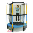 Trampolino con protezioni cm 140