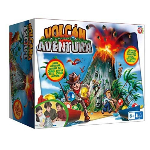 Play fun vulcano avventura - metti in salvo le gemme