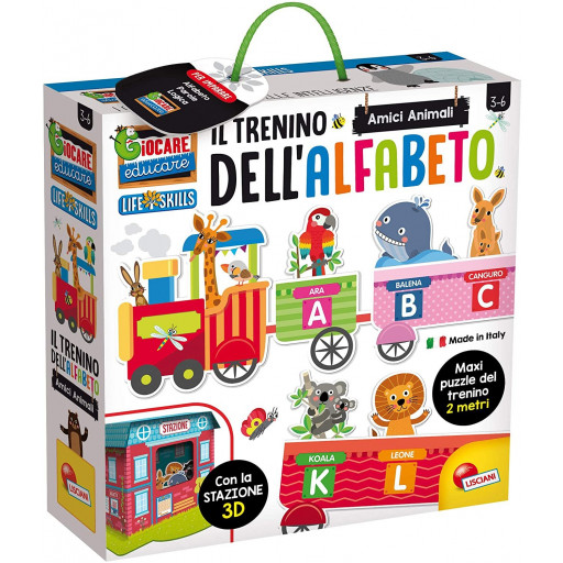 IL TRENINO DELL'ALFABETO 3D                   