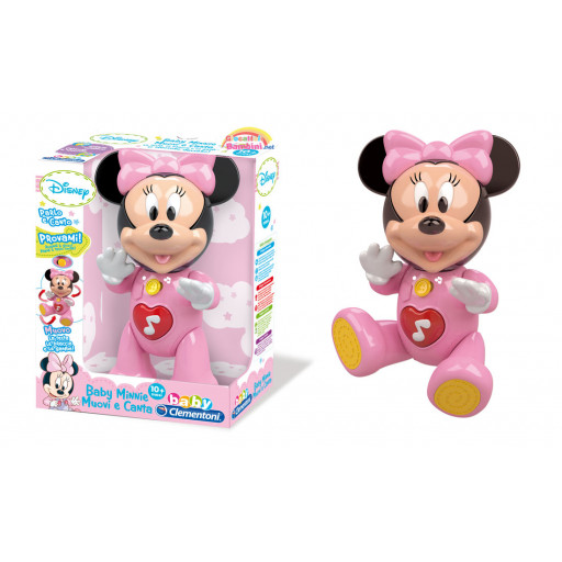 baby minnie muovi e canta