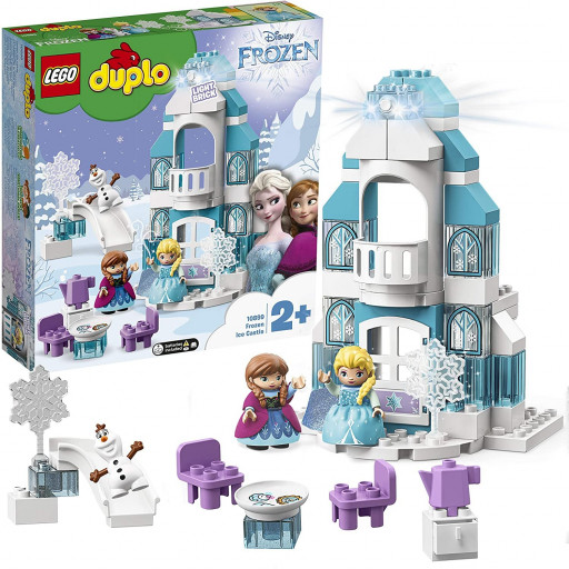 il castello di ghiaccio di frozen - lego 10899