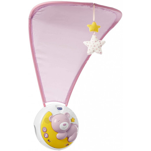 Chicco Carillon Proiettore - Giostrina Next to Moon Rosa