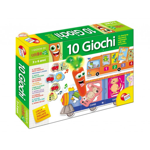 carotina luminosa 10 giochi didattici