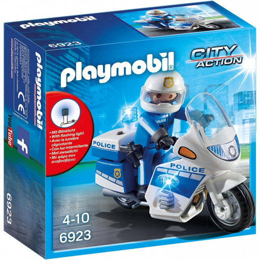 Moto Della Polizia - Playmobil 6923