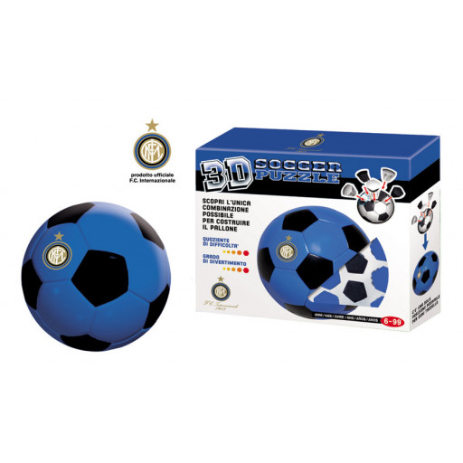 3D soccerpuzzle inter