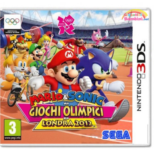 3DS Mario e Sonic Olimpiadi Londra 2012