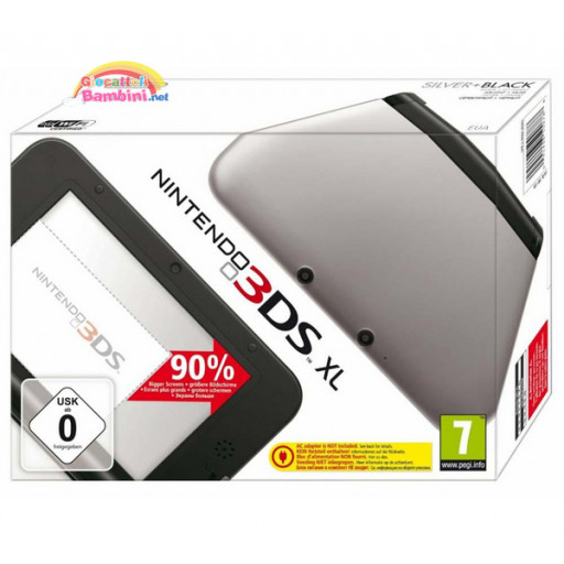 3DS XL Console Silver