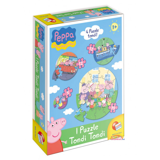 puzzle tondi peppa pig