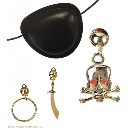 SET PIRATA BENDA + ORECCHINO
