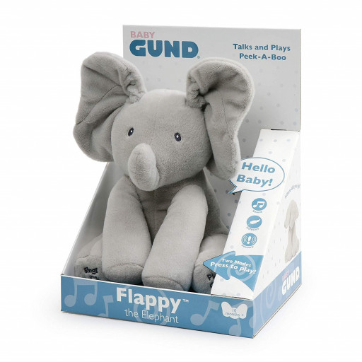 GUND - Flippy elefantino interattivo parlante