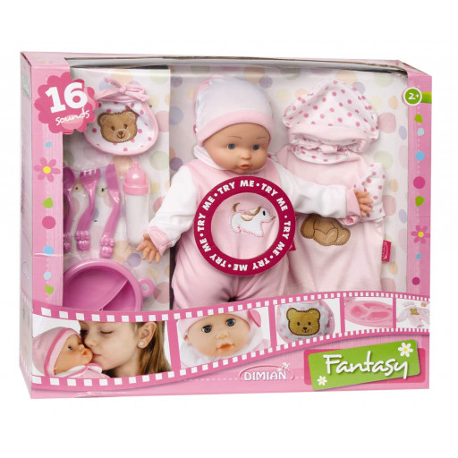 Bambola con accessori 