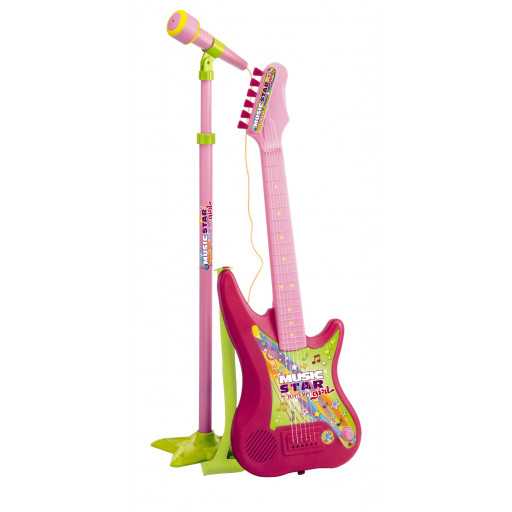 Chitarra con Asta e Microfono