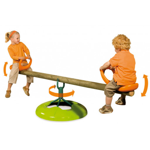 Dondolo Duo in legno  2 posti