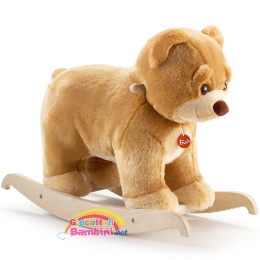 Orso beige a dondolo 28991