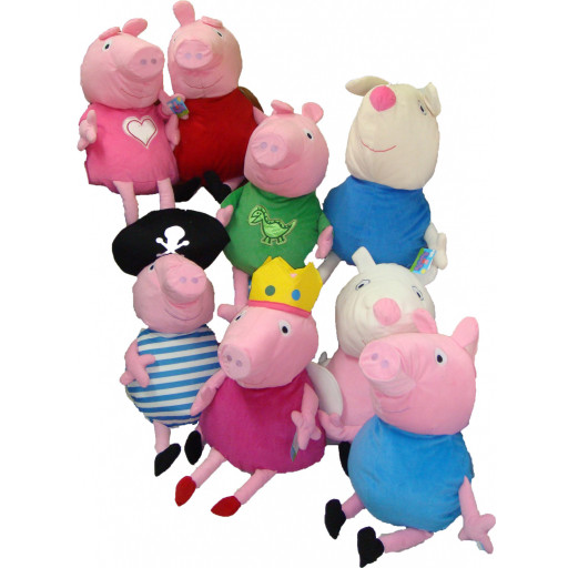 Peluche personaggi Peppa cm 60