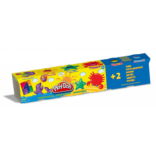 Playdoh 4 colori speciali+2 omaggio