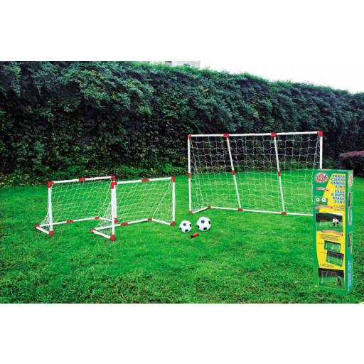 Porta calcio 2 in 1 
