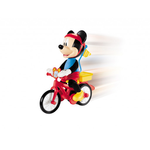 Topolino simpatico ciclista