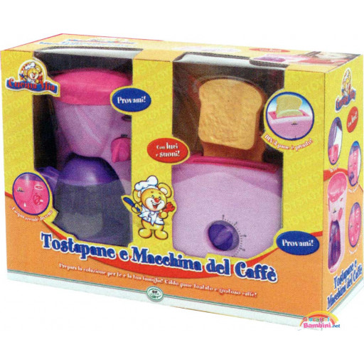 tostapane e macchina del caffè