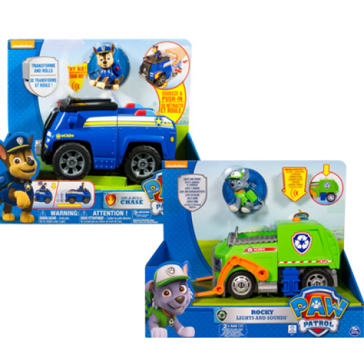 Paw patrol veicoli deluxe 