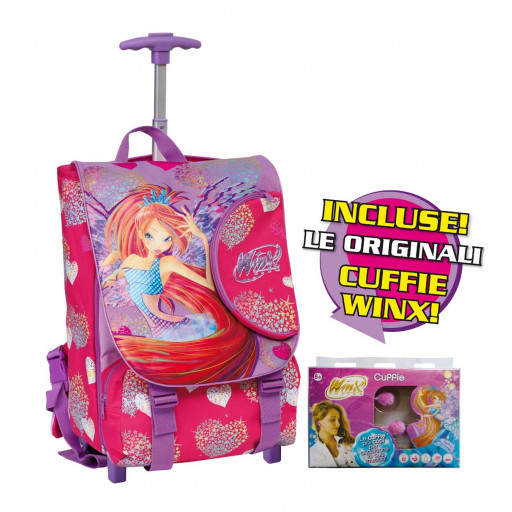 Zaino trolley deluxe winx 