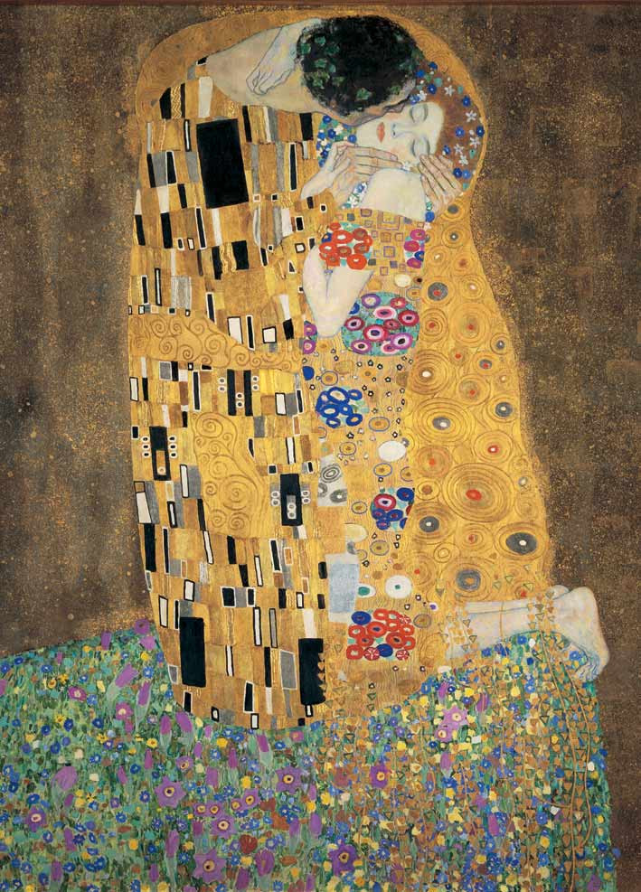 Gustav Klimt Bacio 1000 pezzi Ravensburger
