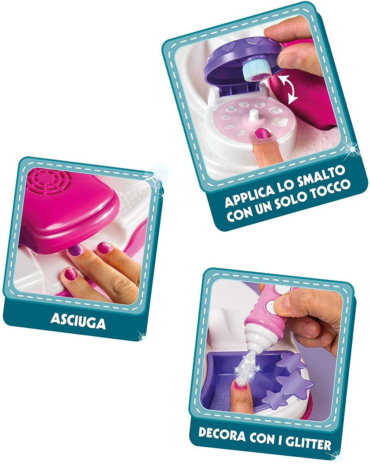 Crazy Chic Nail Art Studio Clementoni - dcwooddesign