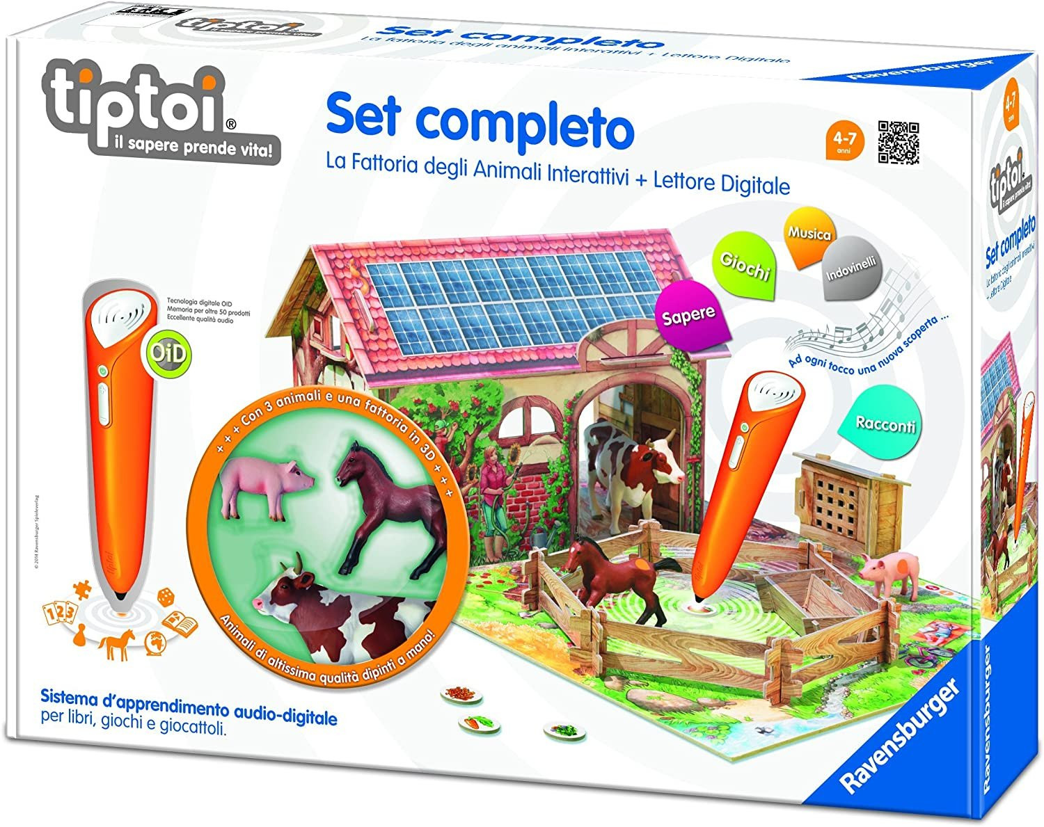 Tiptoi la Fattoria degli Animali Interattivi Ravensburger 00719 - Main Image