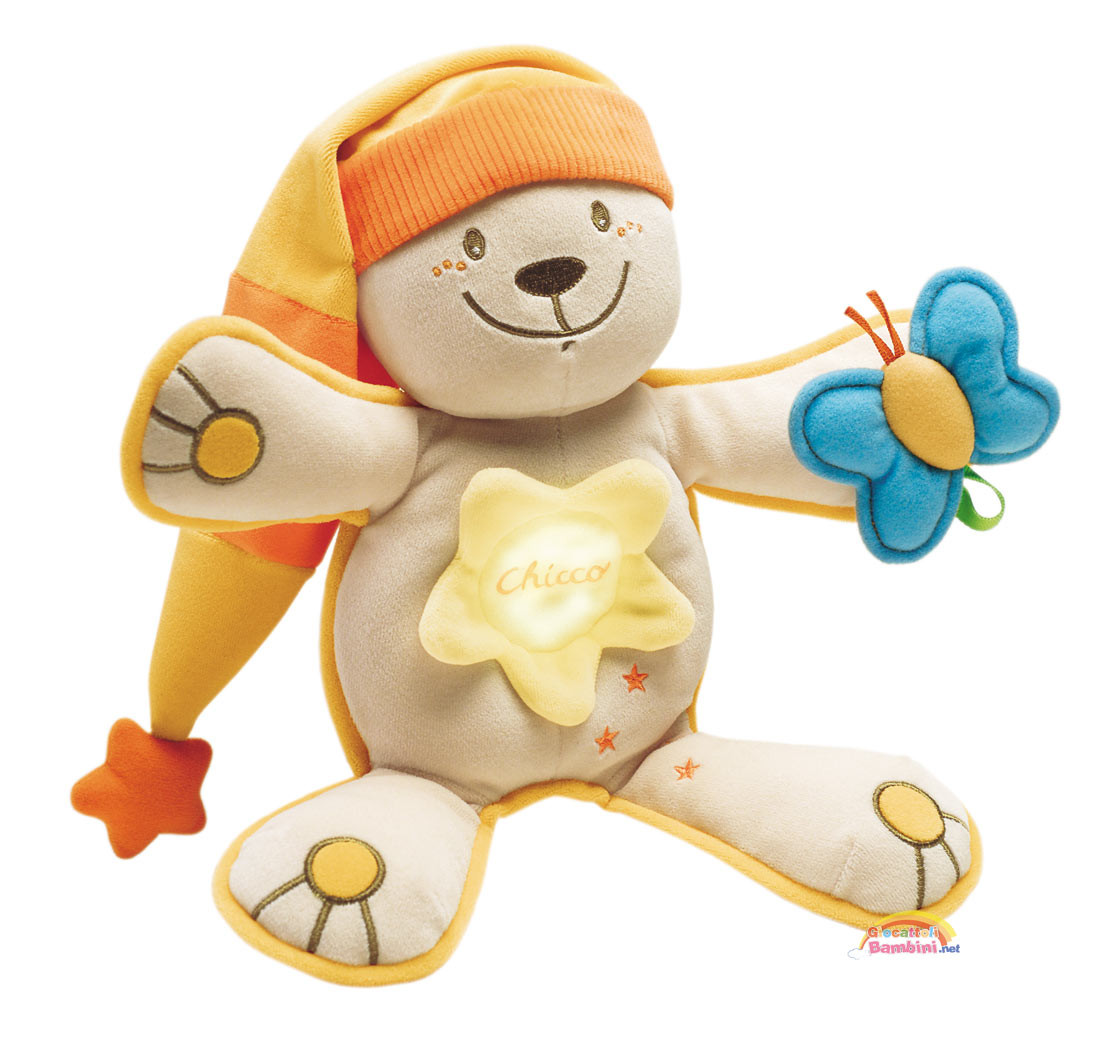 Peluche Doudou Chicco Peluche Orsetto Ninna Nanna Chicco Chicco