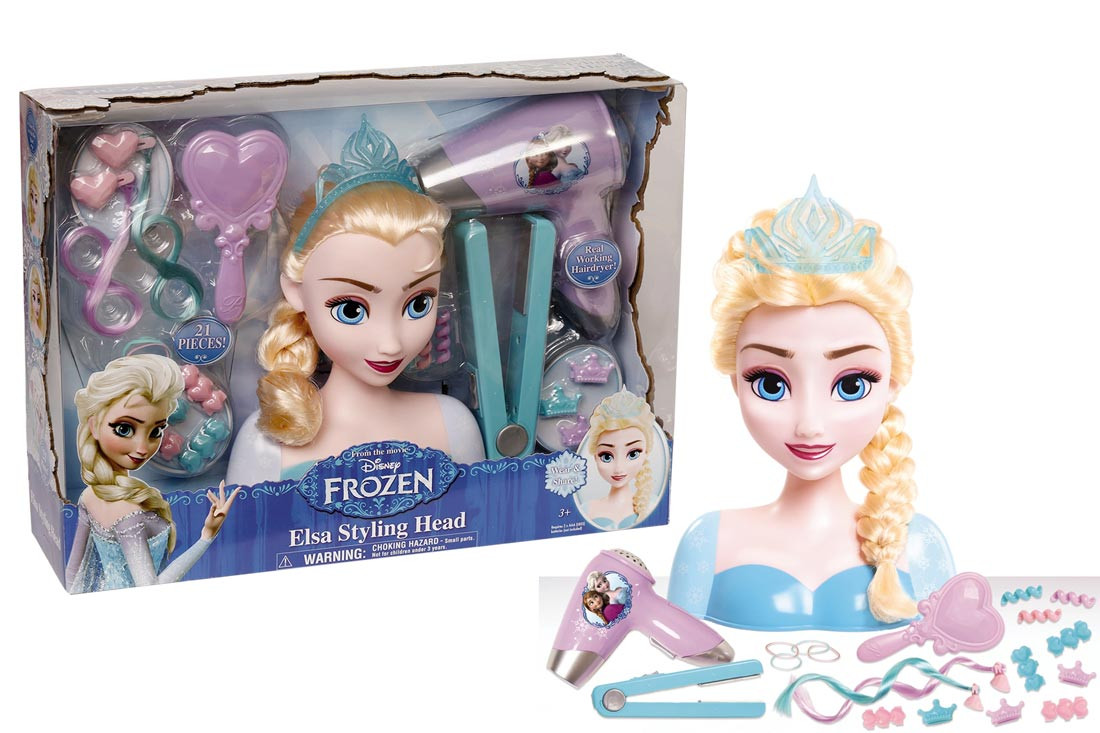 Anna Testa Elsa Da Pettinare Elsa Da Pettinare Sale (Disney Frozen