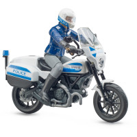 Moto Ducati Scrambler polizia