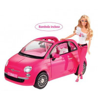 Barbie e la sua fiat 500