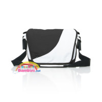 Borsa fasciatoio fashion white-black