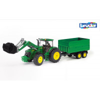 trattore john deere 7930 c/benna e rimorchio