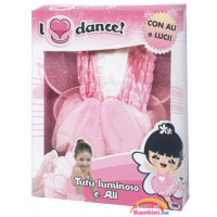 Tutu' fata con luci e ali