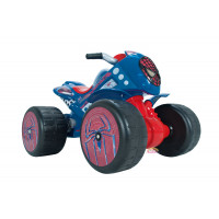 Spiderman flames quad 6V