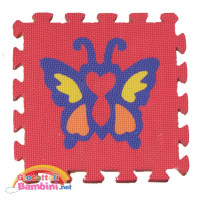 Tappeto Eva Animali 32x32