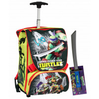 Zaino trolley deluxe turtles 2014